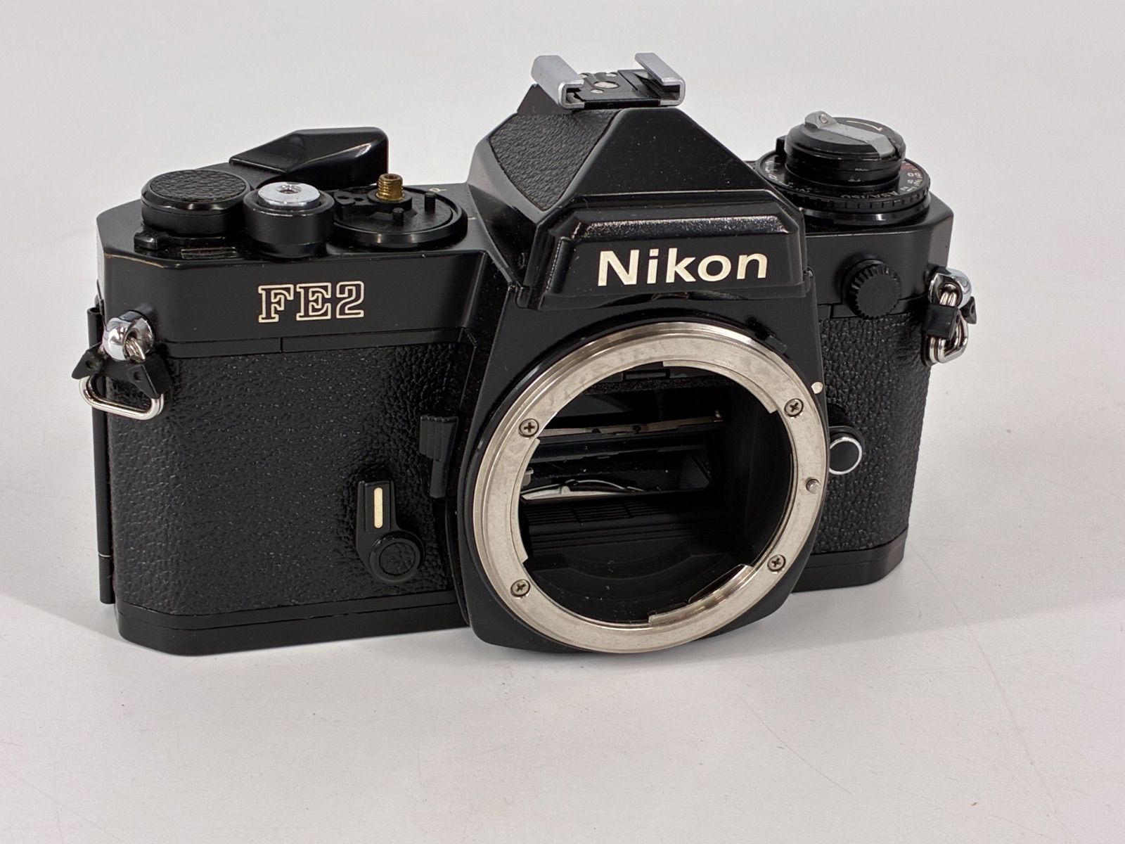 509-002 【ニコン Nikon FE2 動作未確認 ジャンク品】黒 フィルム