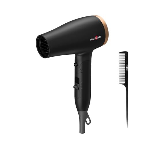 [ mod's hair ] アドバンススマート コンパクトイオンヘアードライヤー (MHD-1233-K)【 パワフル 速乾！ コンパクト ドライヤー 】モッズヘア ドライヤー ヘア ヘアドライヤー 大風速 モッズ・ヘア 海外対応 （ ブラック ）ma 6,722円