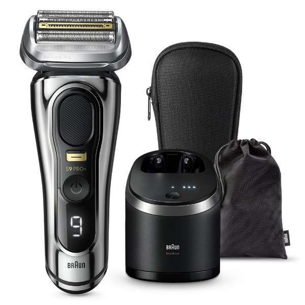 【新品/在庫あり】BRAUN ブラウン 電動シェーバーシリーズ9　9566cc-V シルバー 4枚刃 AC100V-240V 新品 メンズシェーバー