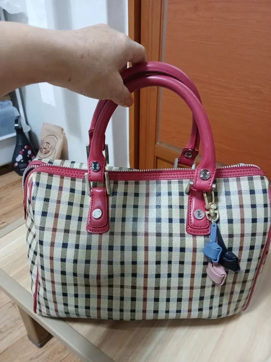 DAKS チェック柄 トートバッグ