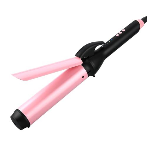 ヘアアイロン カール 40mm コテ カールアイロン マイナスイオン 5段階温度調節 140℃~220℃ 60分自動オフ カールアイロン プロ40mmpms 6b8b330d