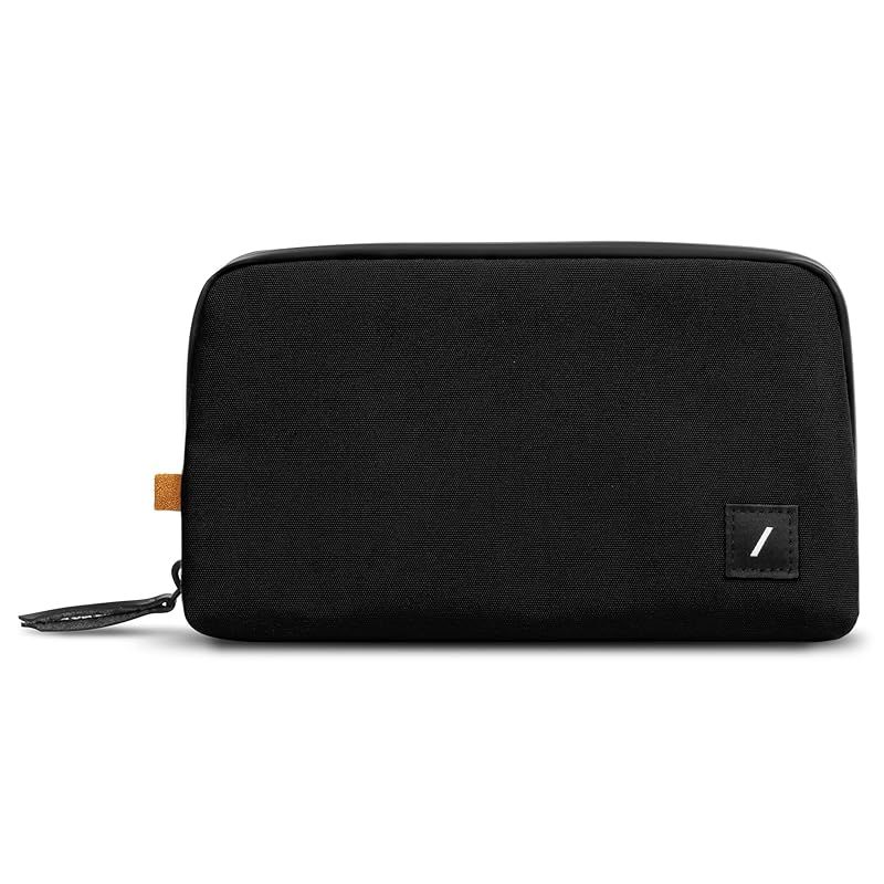[Brand New] Native Union W.F.A Tech Organizer - Minimally Designed Travel Pouch Made from Recycled Materials to Store and Protect Everyday Accessories - Holds Cables, Chargers, etc. (Black) 1