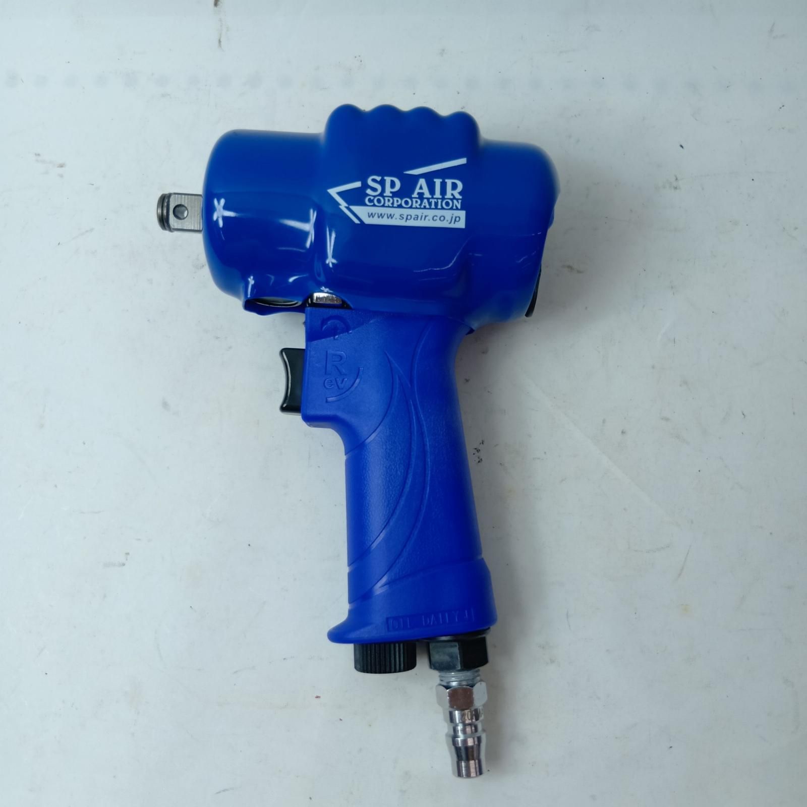 SP AIR エアツール ミニインパクトレンチ SP-7146EX ブルー 常圧 本体のみ 美品