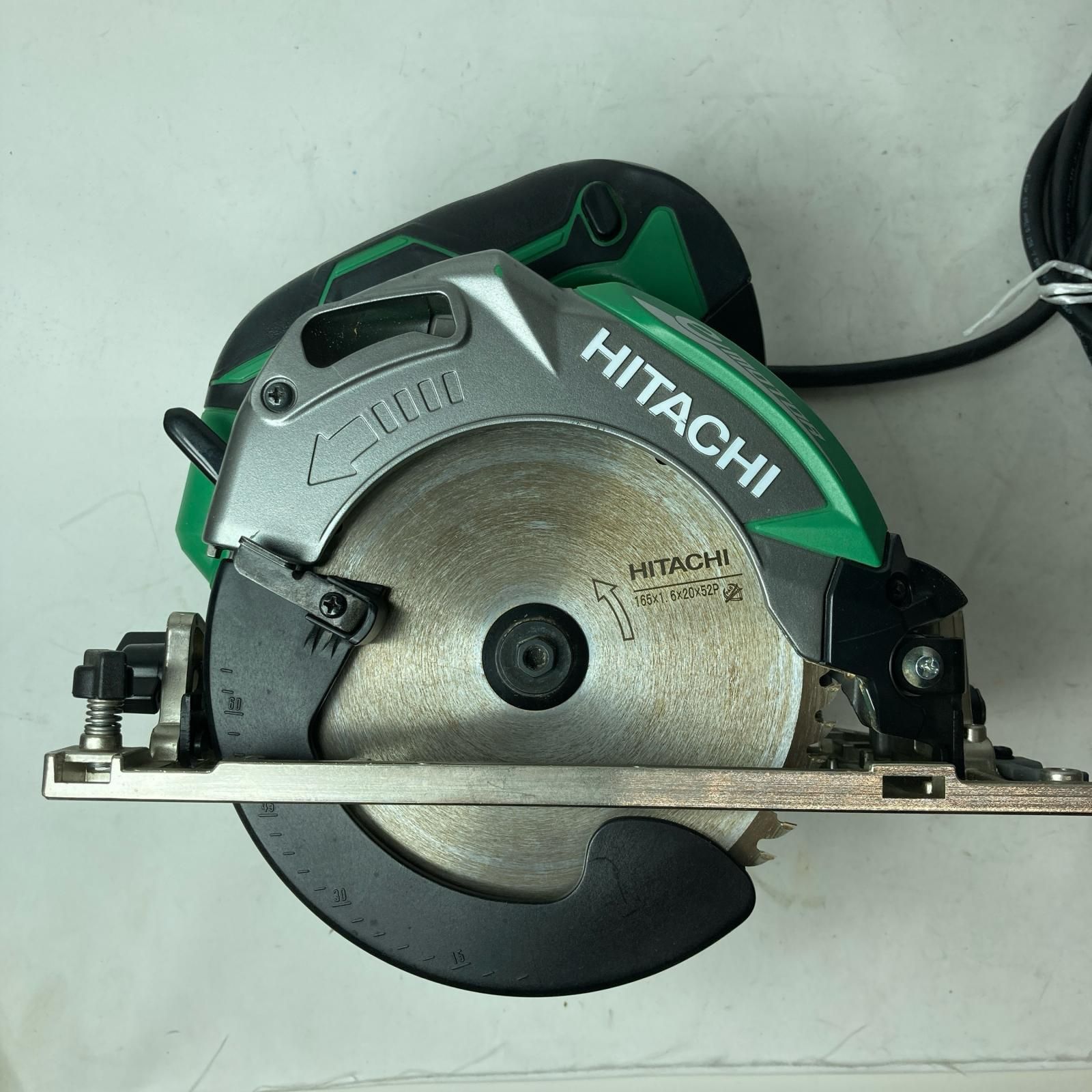 HITACHI 日立 丸のこ コード式 165mm 100v C6MEY グリーン 本体のみ 