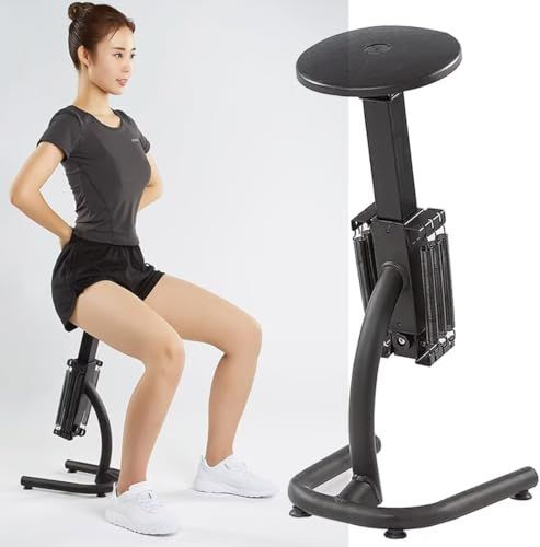 スクワット マシン 椅子 男女兼用 精力UP 産後 ガードル 下半身トレーニング器具 筋ト 持久力を高める運動 多機能運動クリップ 内腿 筋トレ 股関節 ストレッチ 太ももたるみ 痩せ 足痩 足を細くする器具/ de21e72a