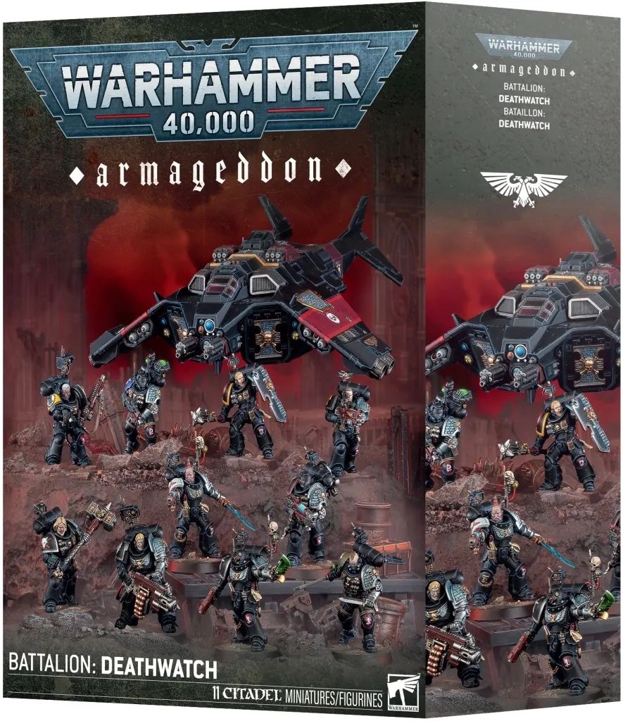 【新品】ミニチュアゲーム アルマゲドン・バタリオン： デスウォッチ 「ウォーハンマー40000」 (Armageddon Battalion： Deathwatch) [39-13]