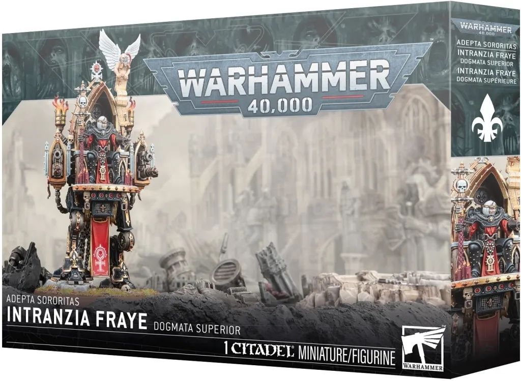 【中古】ミニチュアゲーム アデプタ・ソロリタス： 上級教義修道女イントランジア・フレイ 「ウォーハンマー40000」 (Adepta Sororitas： Intranzia Fraye Dogmata Superior) [52-66]