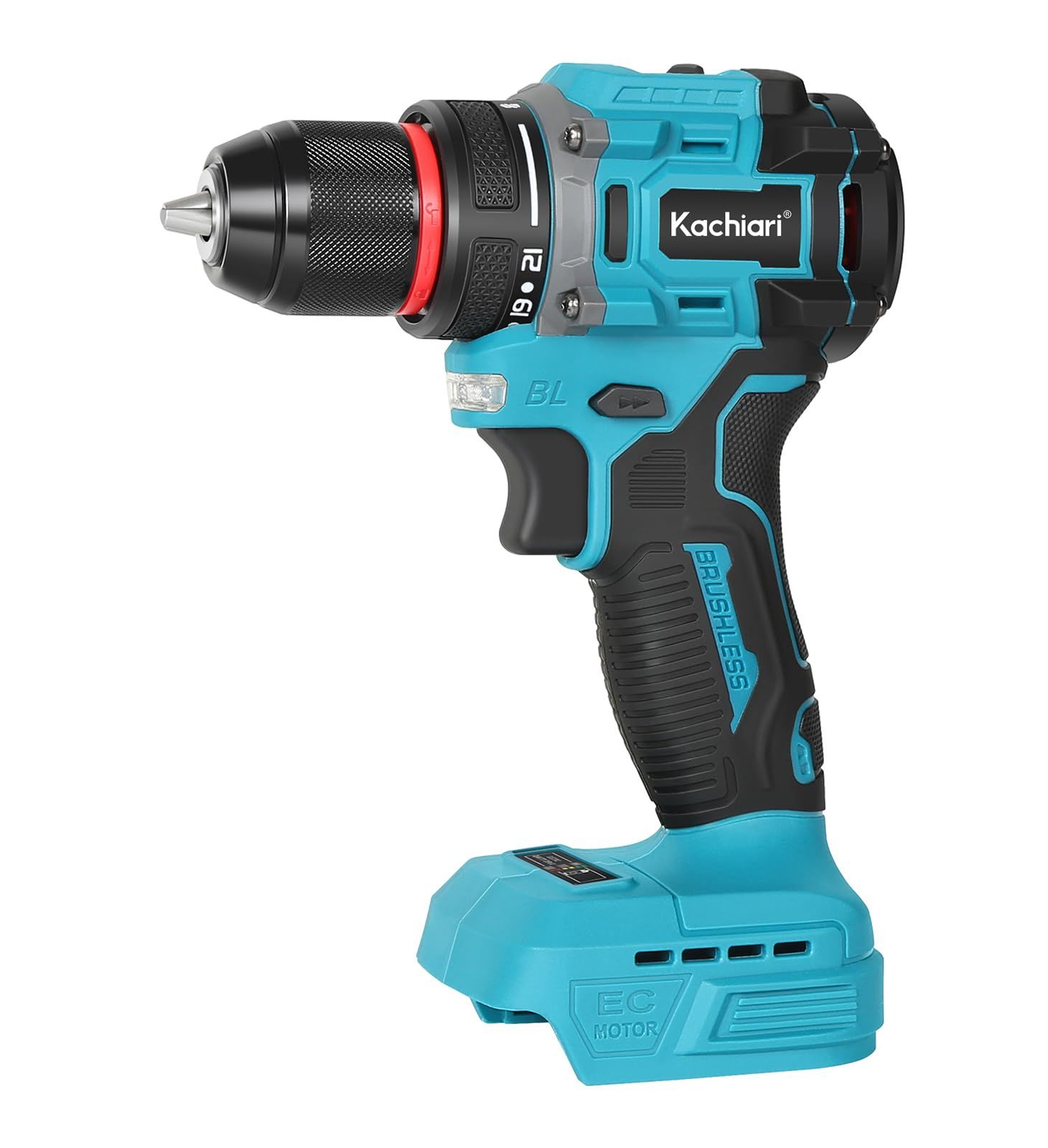 Kachiari(カチアリ) 充電式ドライバー 充電式ドリル コードレス 18V 45N.m 21+1段階トルク調節 スピード調節機能 正逆転切替 ブラシレスモーター搭載電動ドリルドライバー 初心者向け DIY 日曜大工 マキタ18Vバッテリ ee50dd88