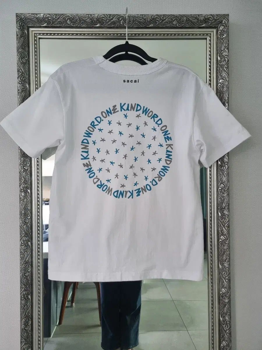 サカイ エリック・ヘイズ コラボ サークルスターTシャツ 90