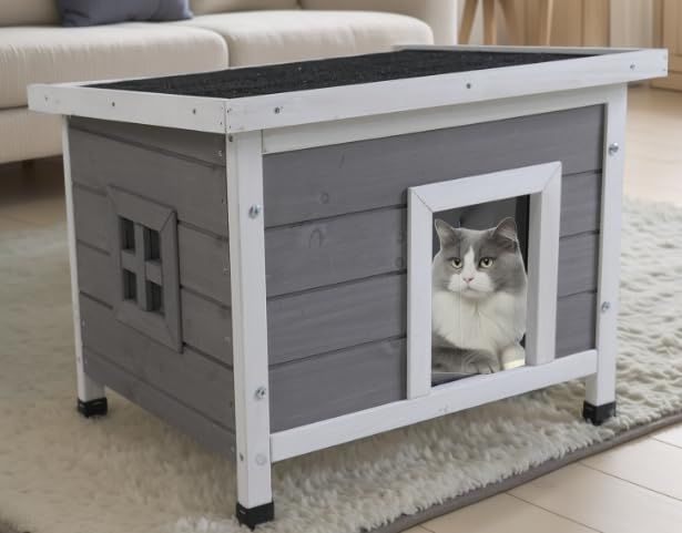 ☆新品☆木製 ペットハウス 犬 兎 猫 小動物 小屋 犬舎 屋外 室内 高床式 湿気対策 通気性 屋根付き犬小屋 防水 防風 雨よけ 全天候型 日よけ 風よけ 掃除しやすい 底板取り外し 組み立て簡単 耐久性 f457f744