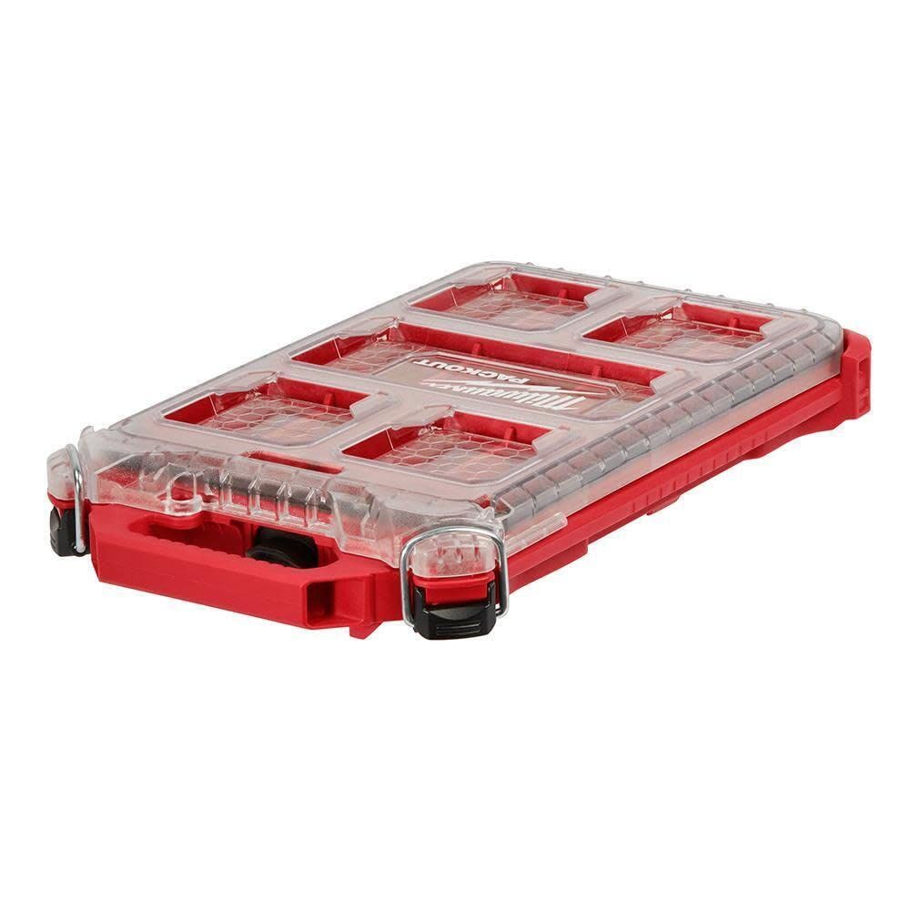 Milwaukee 48-22-8436 5コンパートメント パックアウト コンパクト 薄型ツールオーガナイザーt