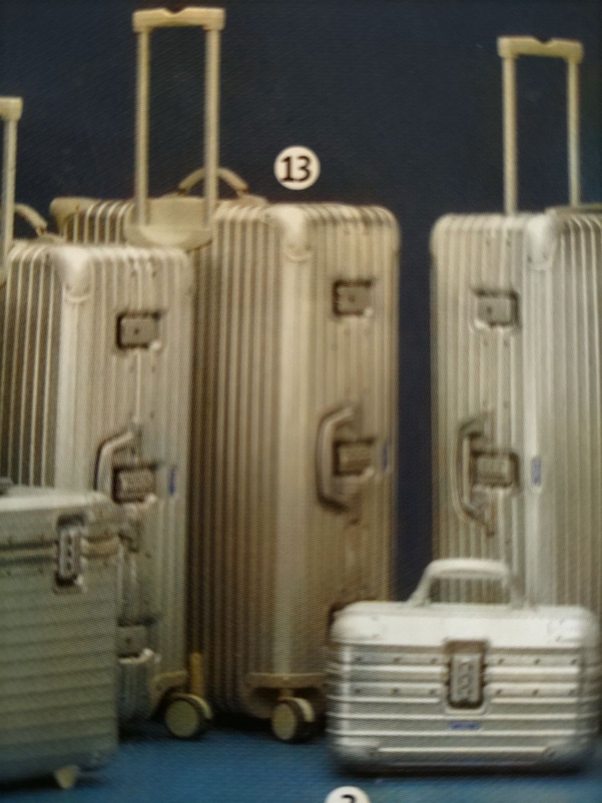 【超美品】■RIMOWA■TOPAS■オールホイールトロリー■SILVER INTEGRAL■リモワ■トパーズ■ シルバーインテグラル■スーツケース■ 923.77■104L■