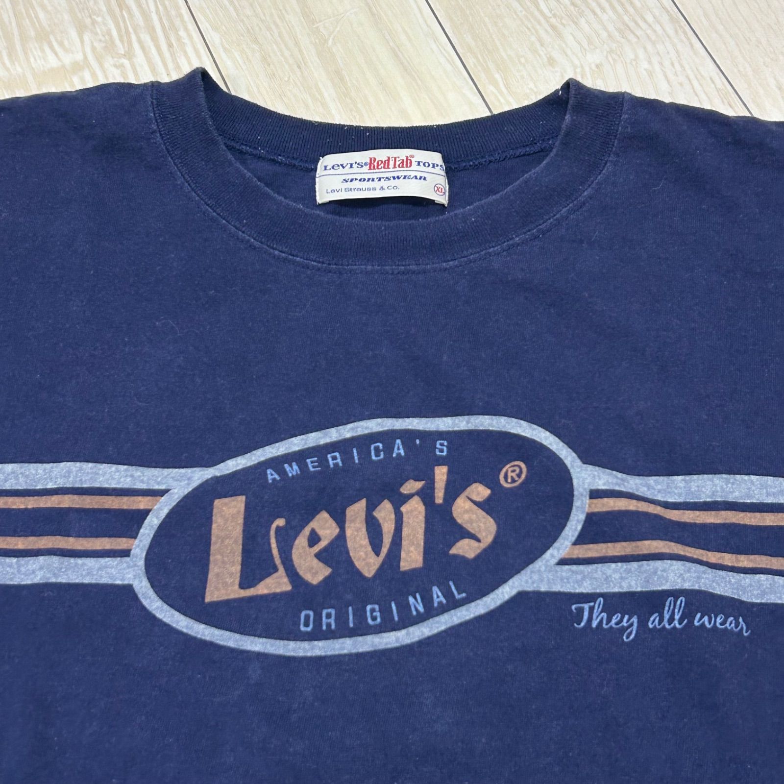 Levi's RED TAB リーバイス レッドタブ プリントTシャツ XL - メルカリ