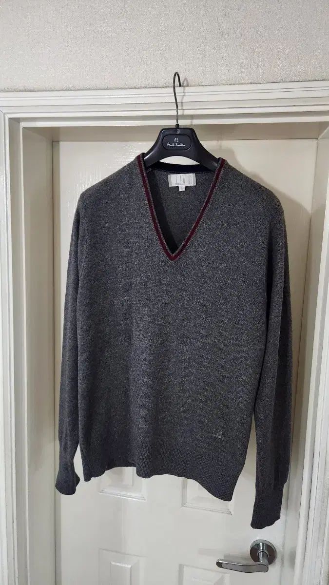 ダンヒル グッチ グレー Vネック カシミア Lサイズ