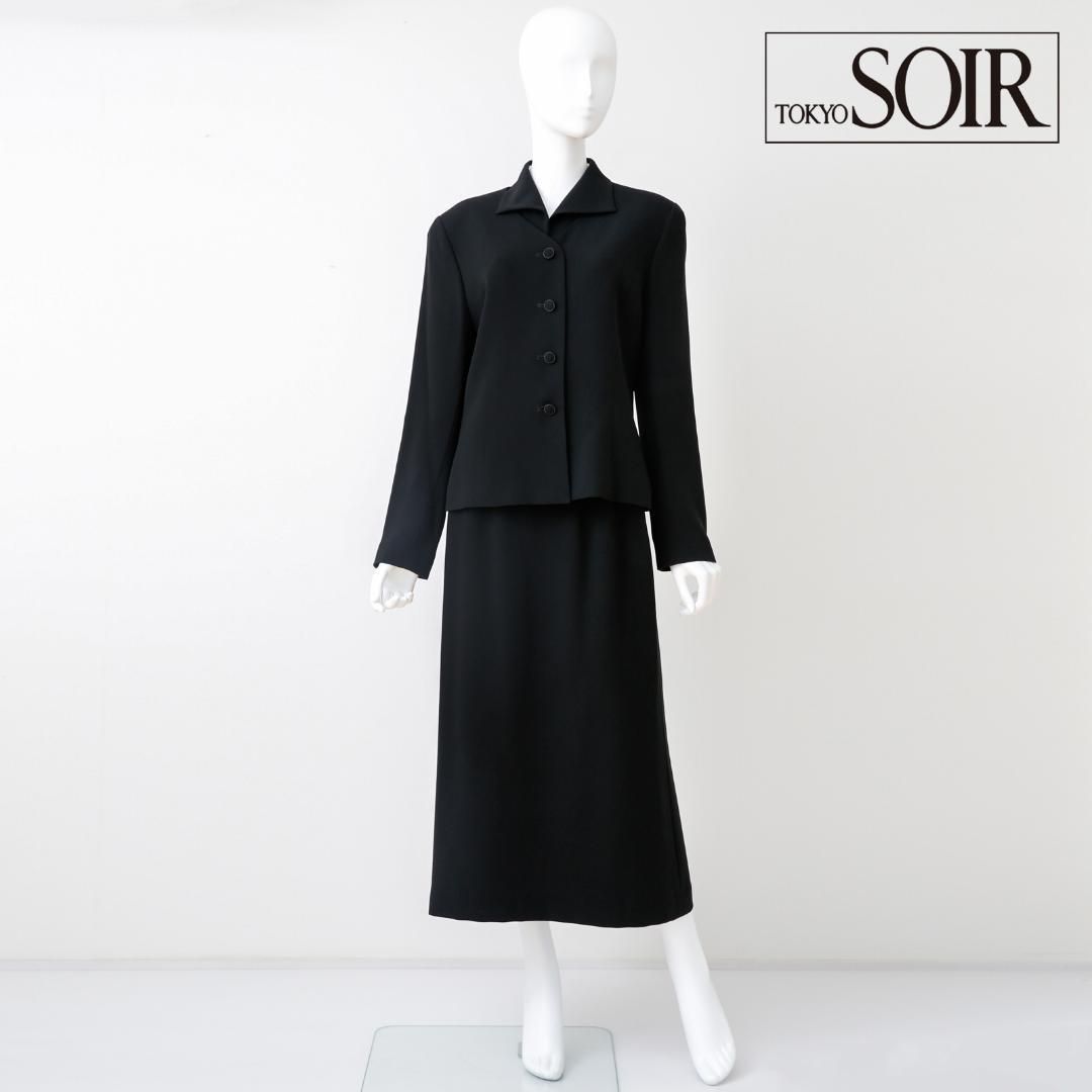 ♪当日発送可能！東京ソワール　ソワールべニール　高級礼服　M　3点セット　ロング