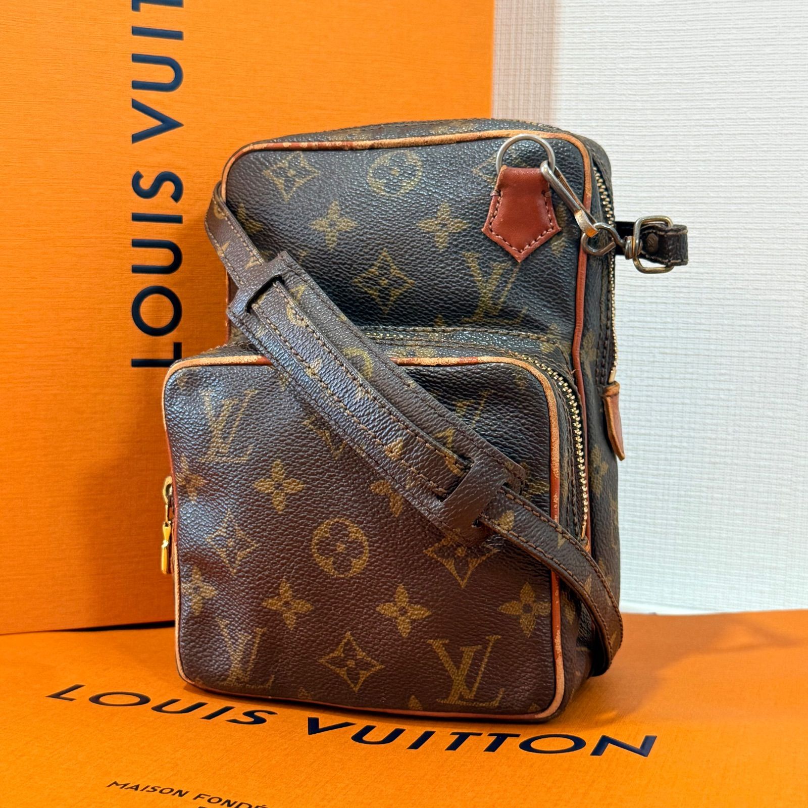LOUIS VUITTON ルイヴィトン アマゾン ショルダーバッグ モノグラム 