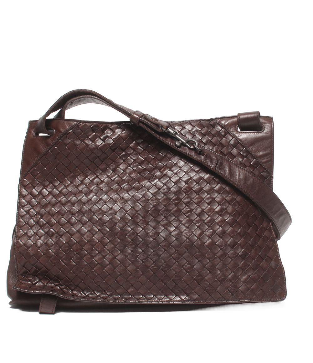 ボッテガ・ヴェネタ ショルダーバッグ 斜め掛け イントレチャート 11036 K6651 2040 レディース BOTTEGA VENETA