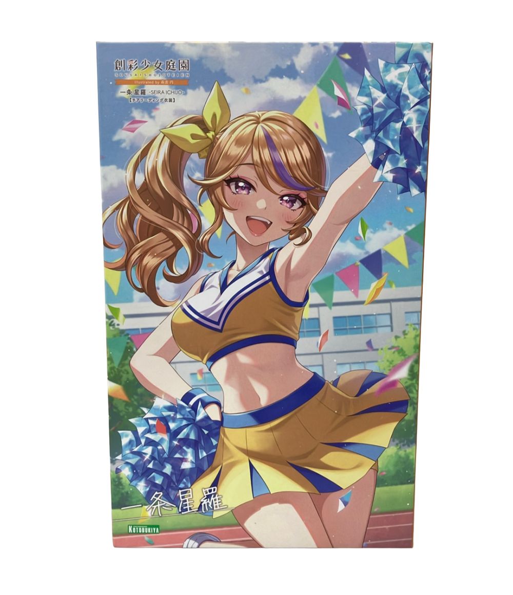 美品 コトブキヤ 創彩少女庭園 1/10 一条 星羅 【チアリーディング衣装】 プラモデル