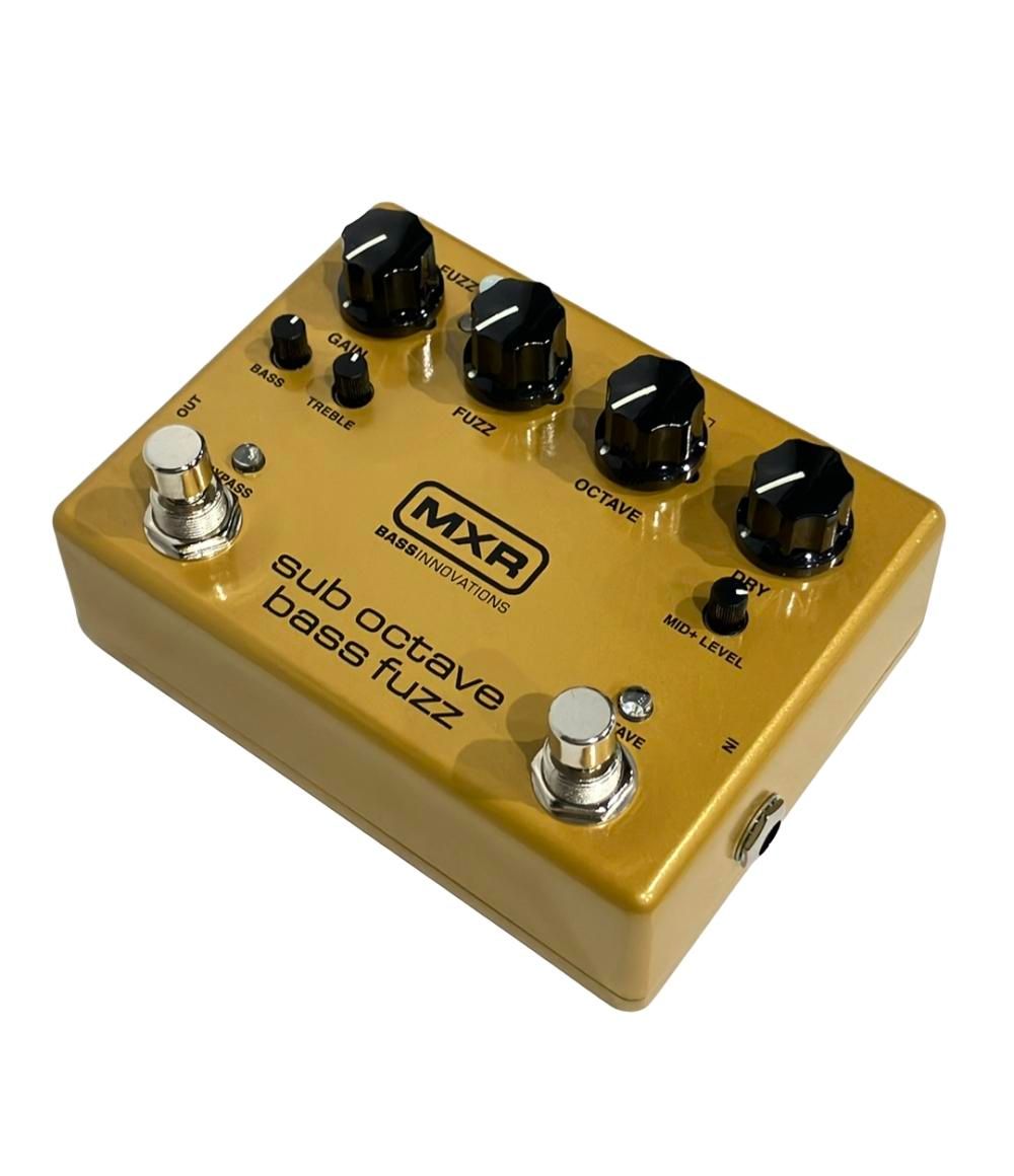 美品 エムエックスアール エフェクター ベースファズ M287M SUB OCTAVE BASS FUZZ MXR