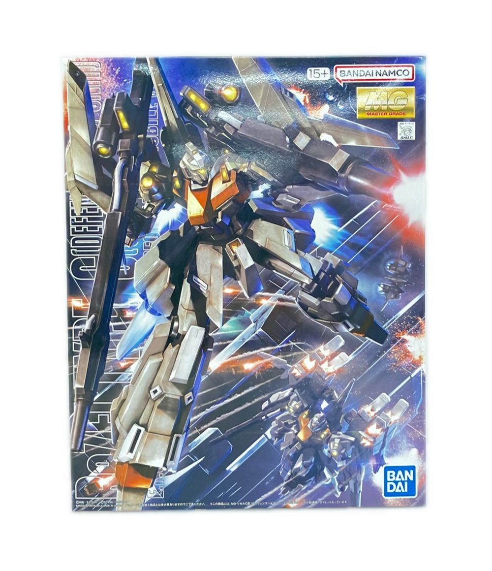 美品 バンダイ 機動戦士ガンダムUC MG 1/100 RGZ-95C リゼルC型 ディフェンサーa+bユニット ゼネラル・レビル配備機 プラモデル
