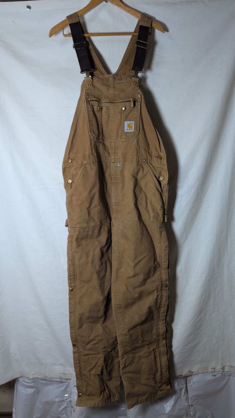 Carhartt/カーハート】ダック ダブルニー サロペット つなぎ f682 huyu