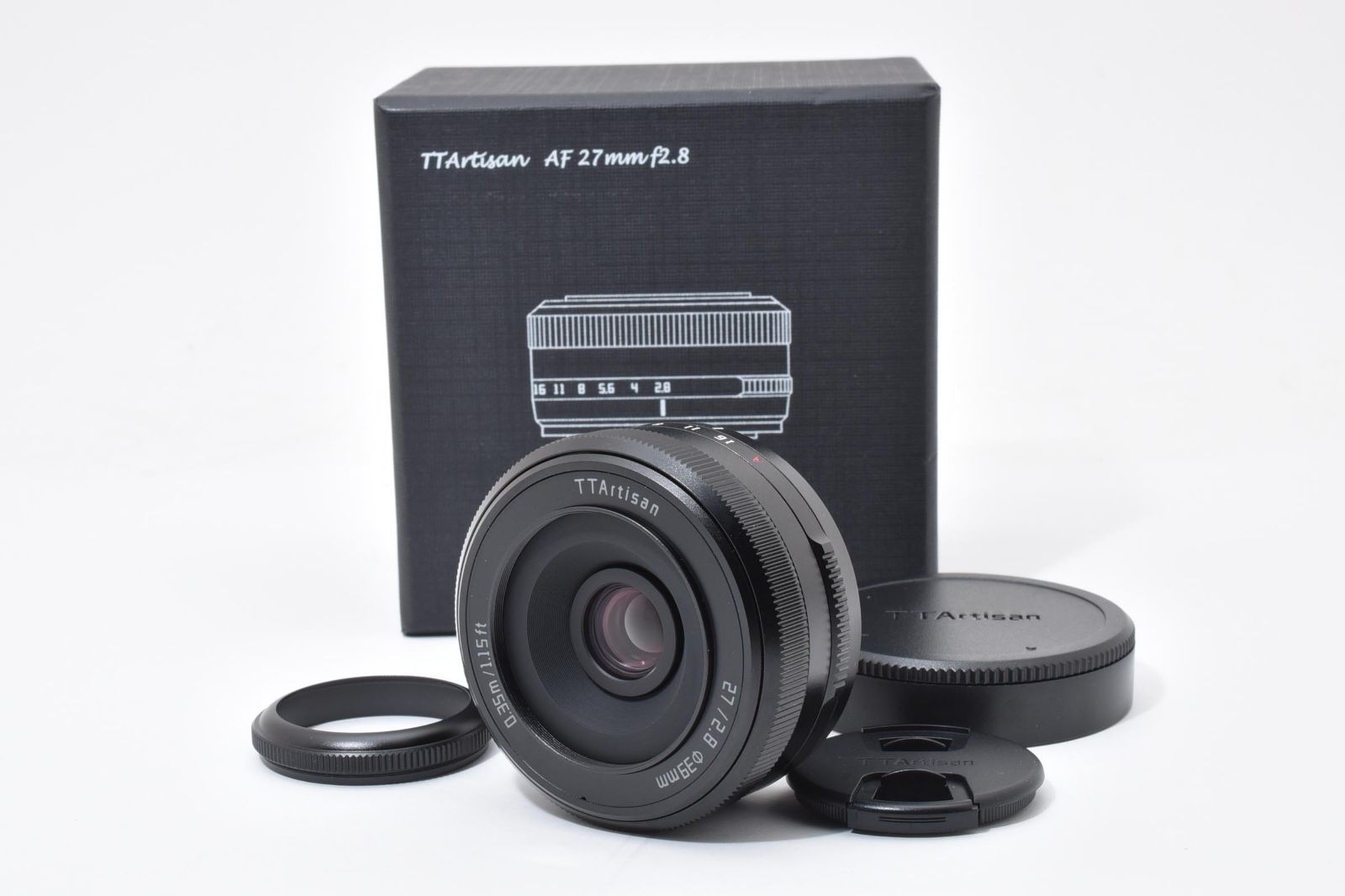 ★極上美品★ 銘匠光学 TTArtisan AF 27mm F2.8 ブラック ソニーE用 ARYM6130 #61