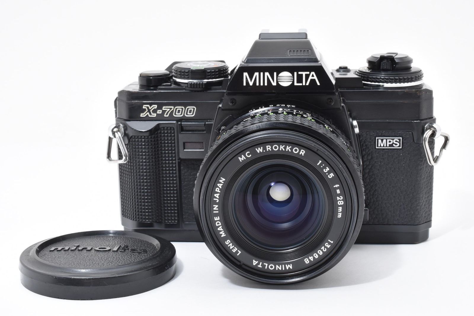 ★良品★ ミノルタ MINOLTA NEW X-700 + MC W.ROKKOR 28mm F3.5 RYM5834 #06