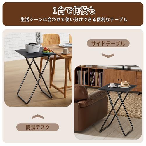 VECELO スタンディングデスク 折りたたみ テーブルミニ 卓上 立ち机 机