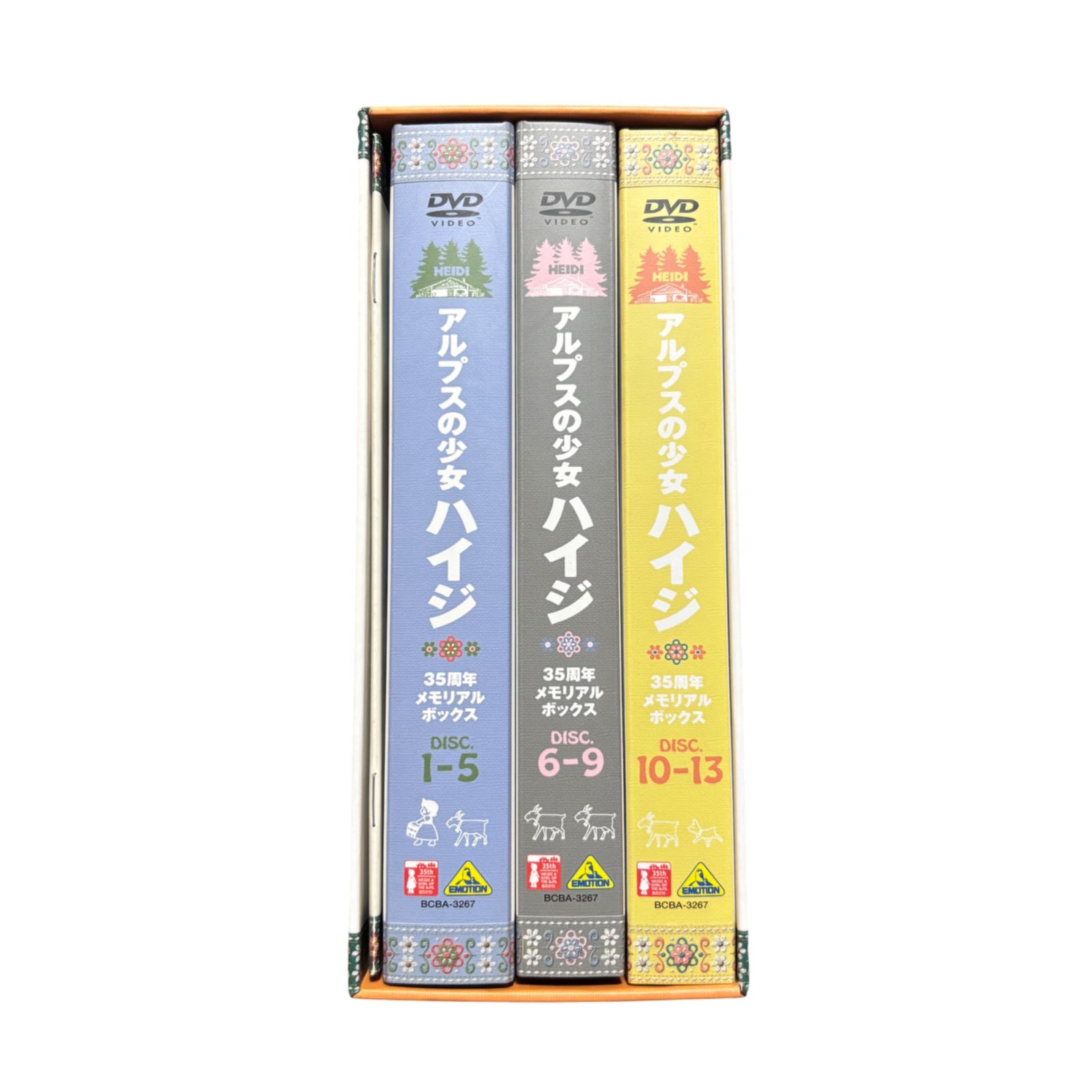 アルプスの少女ハイジ 35周年メモリアルボックス 13枚組 CD・DVD