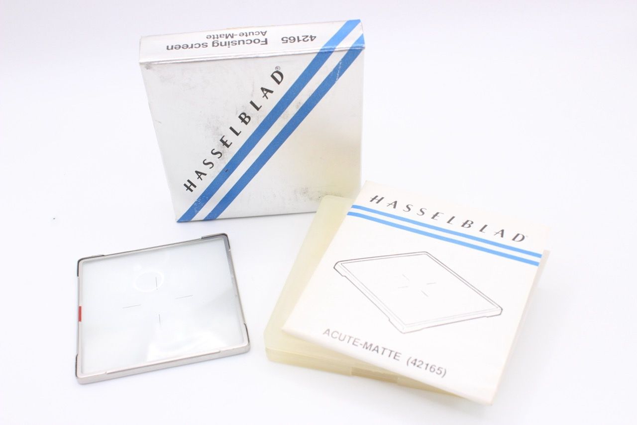 アキュートマットスクリーン 元箱ケース、取説付acute-matte 42165 Hasselblad Focusing Screen Acute-Matte D – FLASHBACK CAMERA