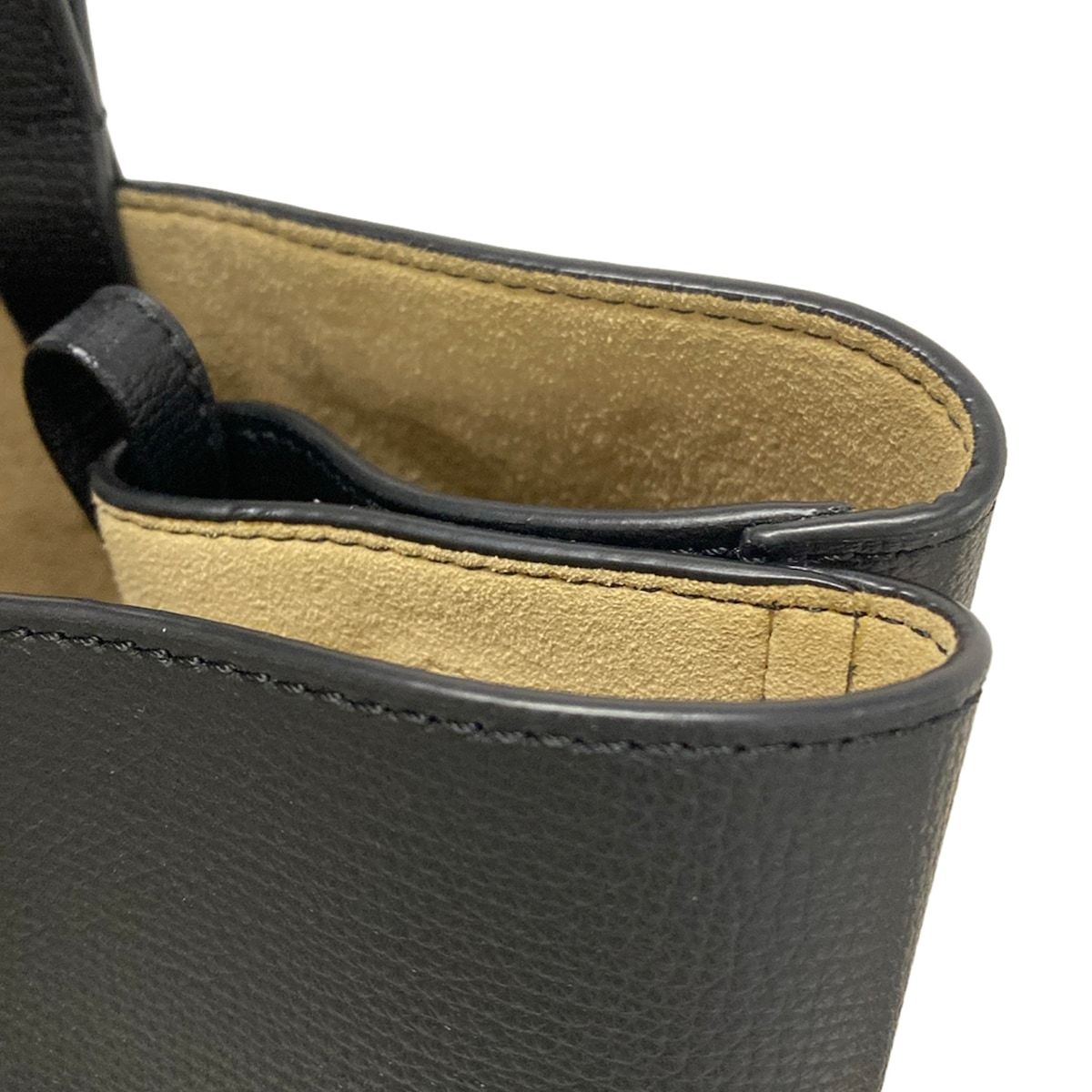 POLENE(ポレーヌ) トートバッグ Cyme(シム) ミニ 黒 2way レザー