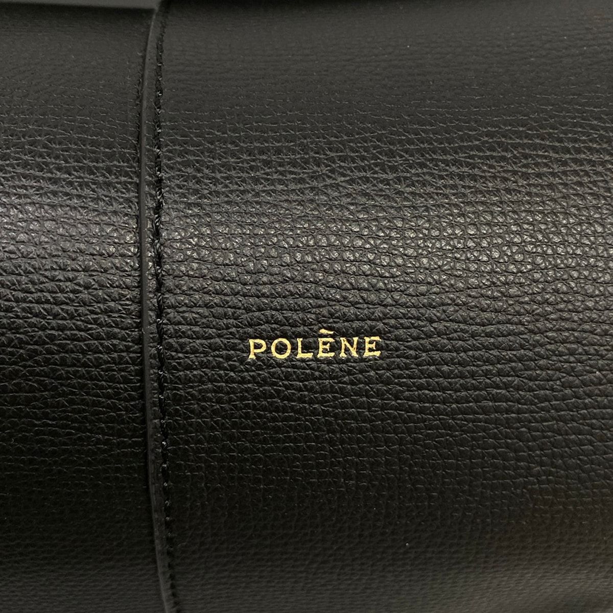 POLENE(ポレーヌ) トートバッグ Cyme(シム) ミニ 黒 2way レザー
