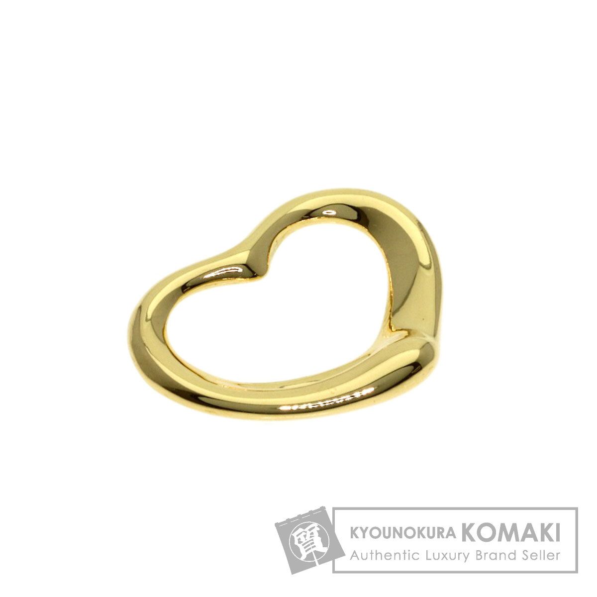 TIFFANY&Co. ティファニー オープンハート ペンダントトップ K18YG レディース [中古]