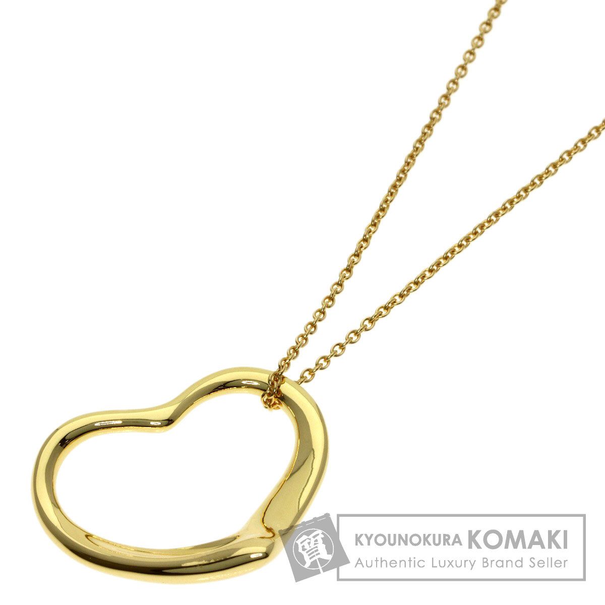 TIFFANY&Co. ティファニー オープンハート ネックレス K18YG レディース [中古] 95,288円