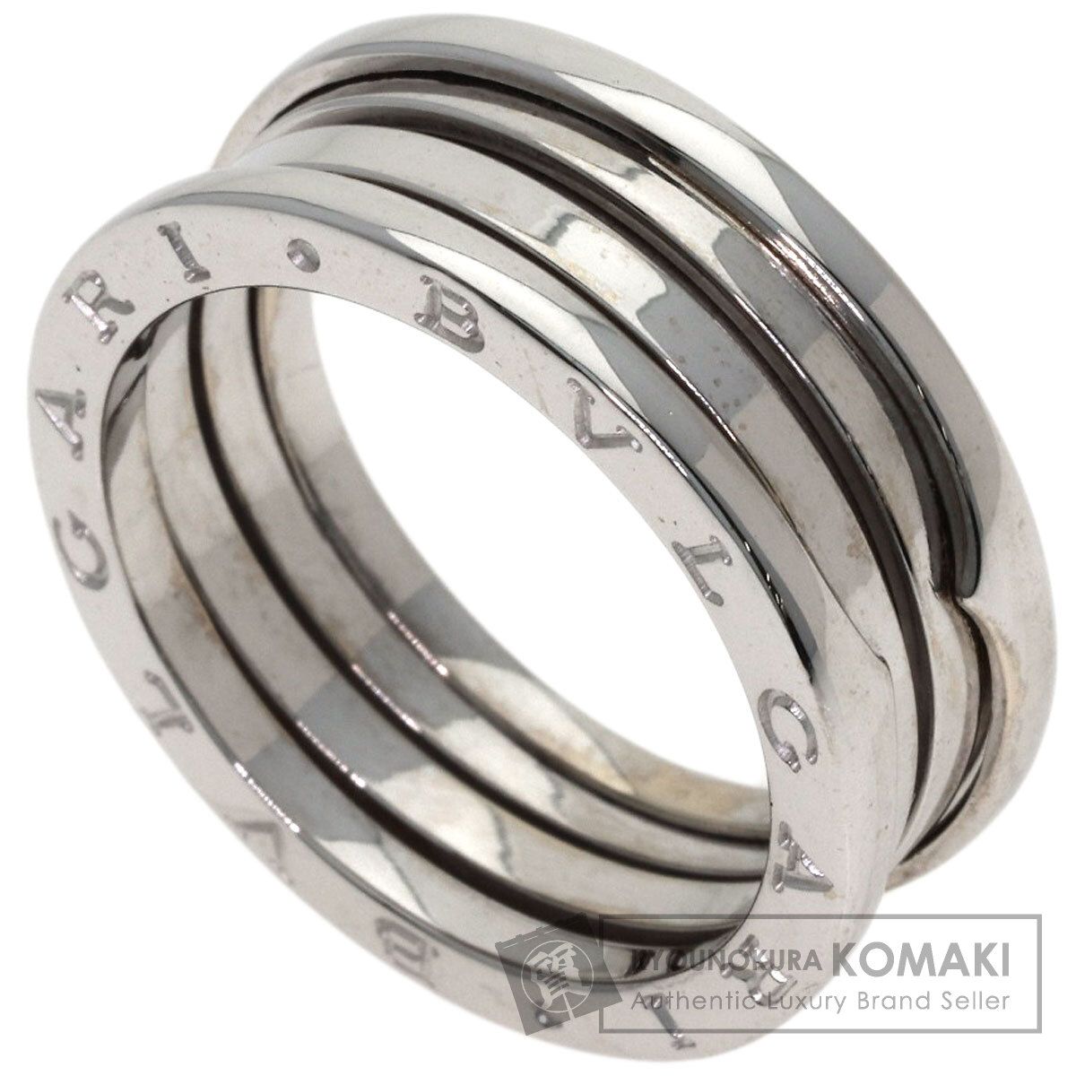 BVLGARI ブルガリ B-zero1 ビーゼロワン 3バンド #63 リング・指輪 K18WG メンズ [中古]