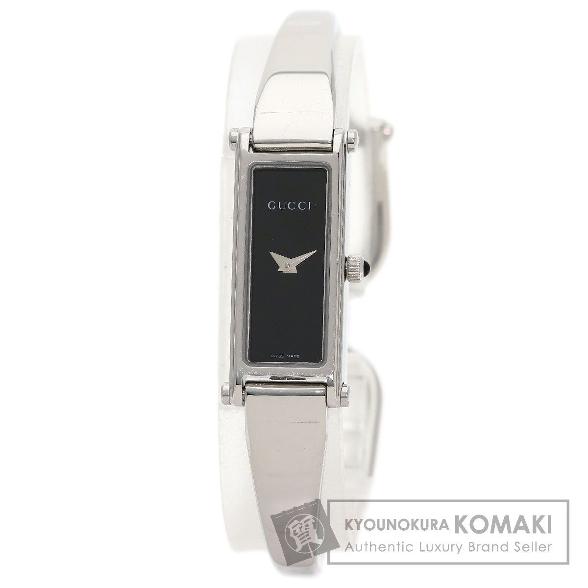 GUCCI グッチ 1500L スクエアフェイス 腕時計 SS SS レディース [中古]