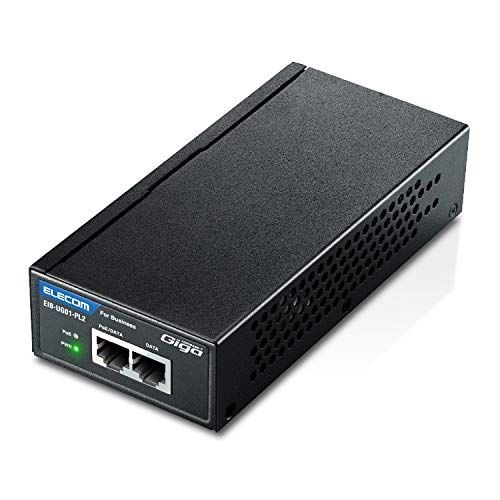 エレコム PoE インジェクター ギガビット対応 最大30W供給 3年間保証 EIB-UG01-PL2kk 42e21671
