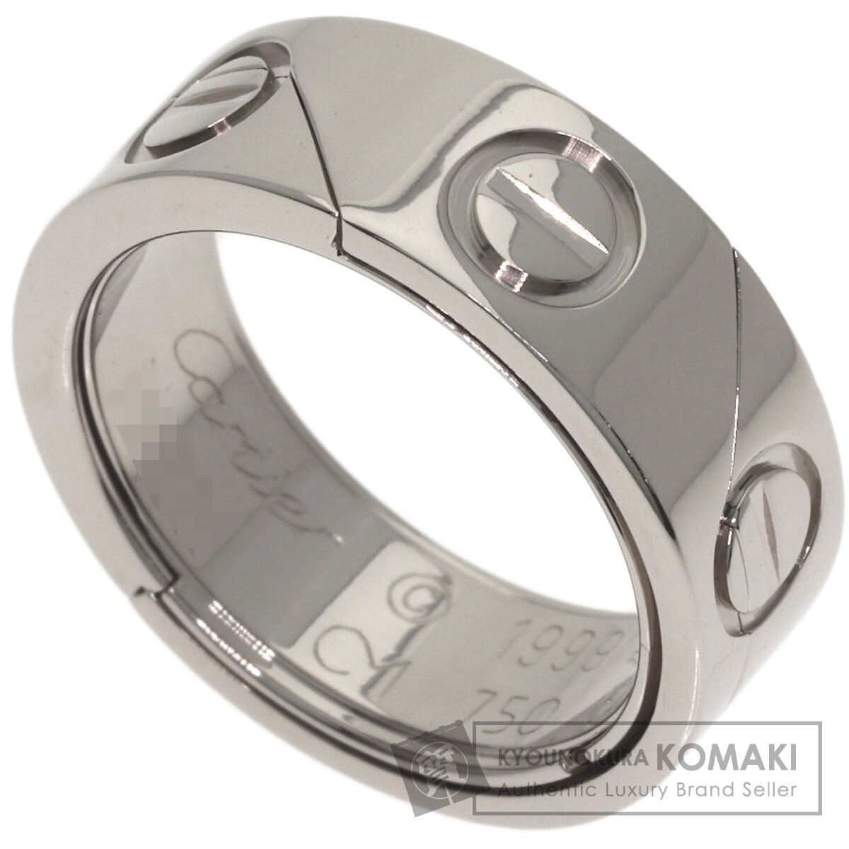 CARTIER カルティエ アストロ ラブリング #52 リング・指輪 K18WG レディース [中古]