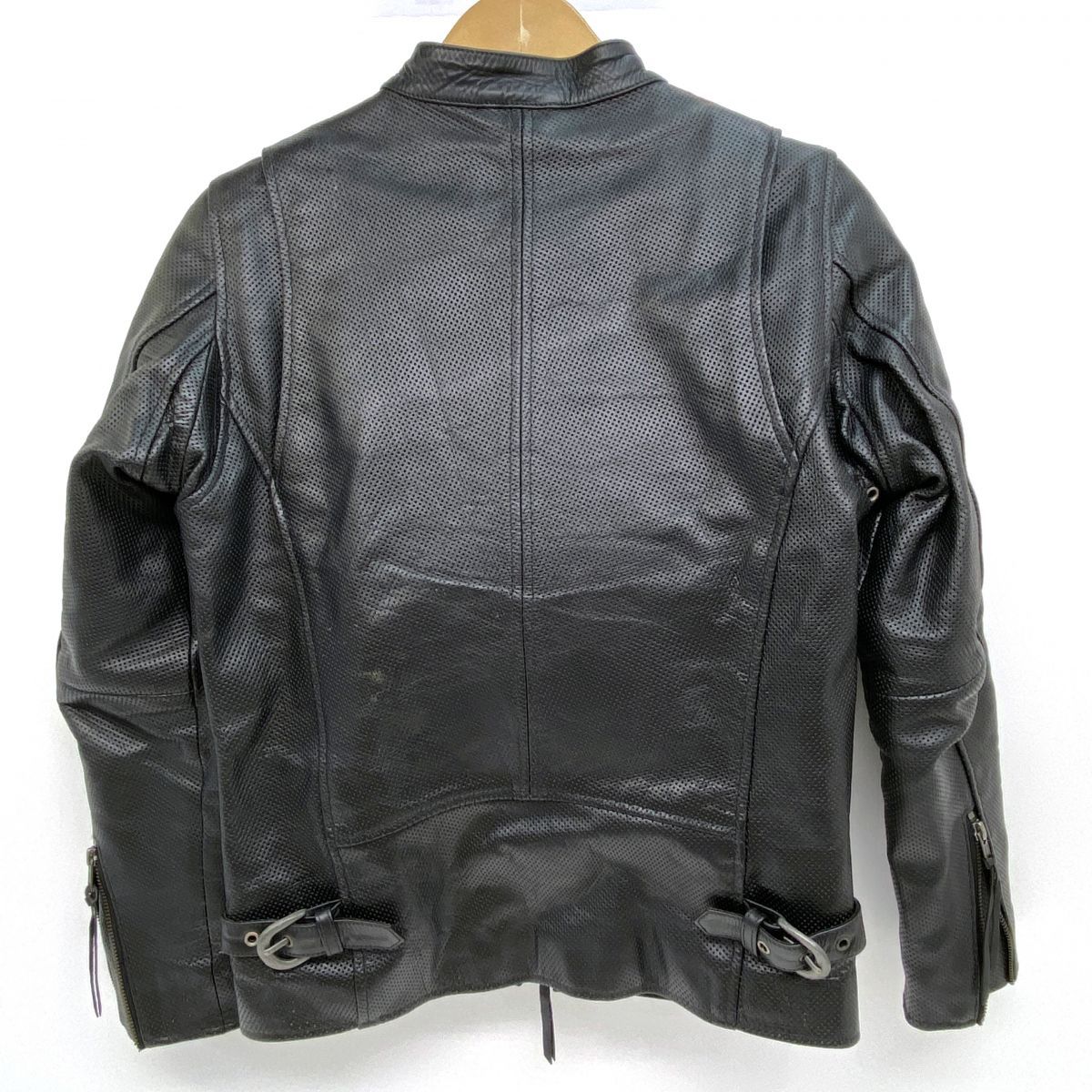 Liugoo Leathers リューグーレザーズ 本革 メッシュレザー 2ライン 