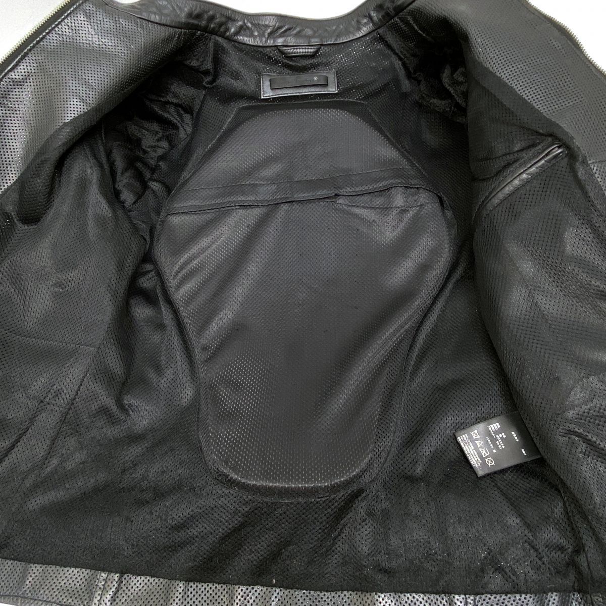 Liugoo Leathers リューグーレザーズ 本革 メッシュレザー 2ライン 