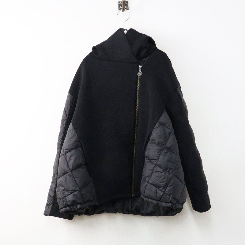 マルシャルテル MARECHAL TERRE ダウンパーカー 2‖ブラック アウター ジャケット ジップアップ フード【2400014926323】