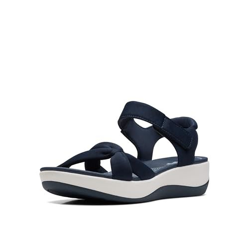 Clarks(クラークス) レディース アーラショア アンクルストラップ 軽量 歩きやすいサンダルma