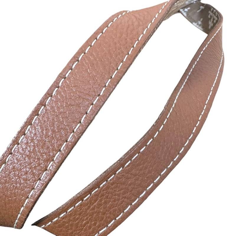 russet ラシット☆トートバッグ 肩掛け ベージュ 総柄 ナイロン レザー 