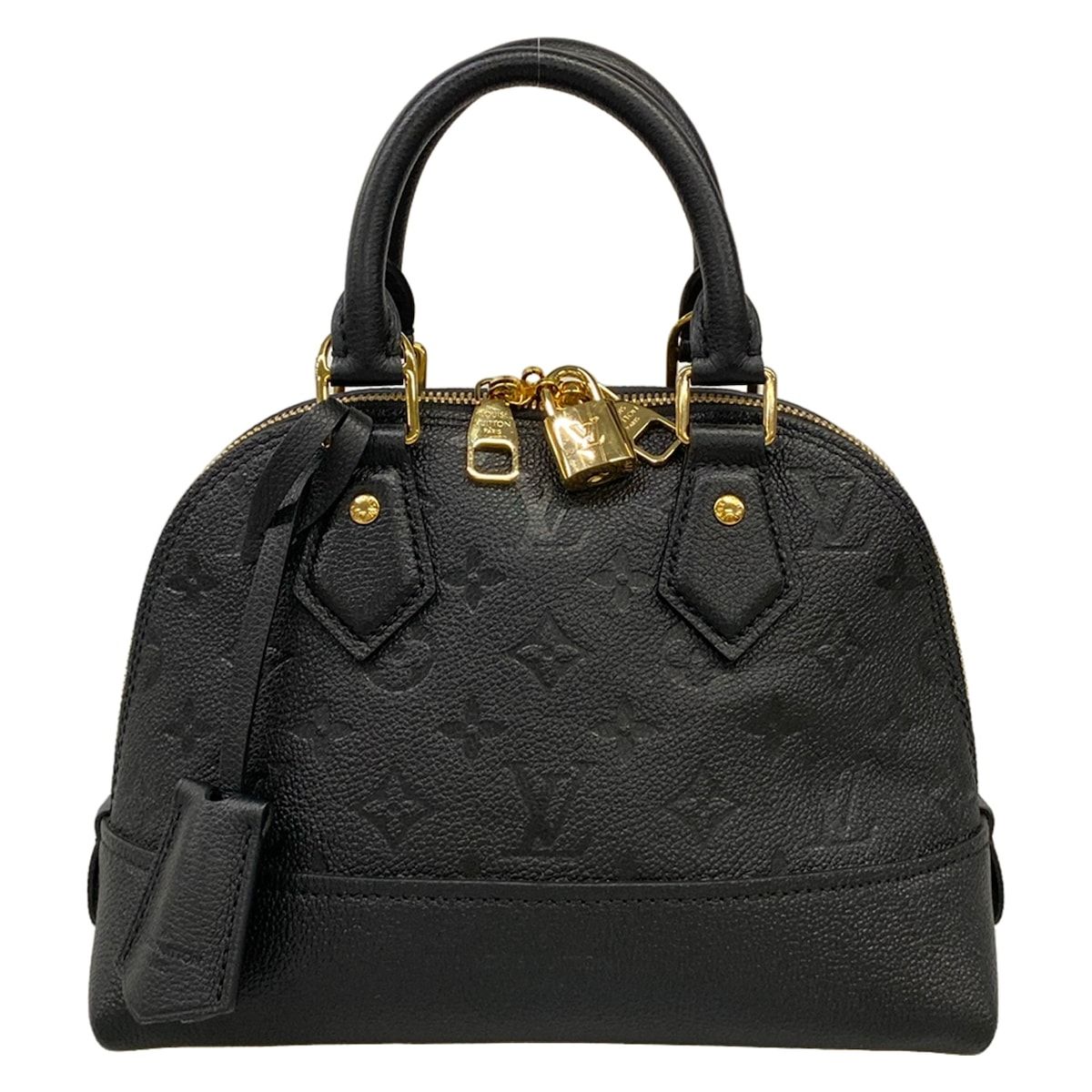 LOUIS VUITTON(ルイヴィトン) ハンドバッグ モノグラム・アンプラント美品 ネオアルマBB M44829 ノワール レザー