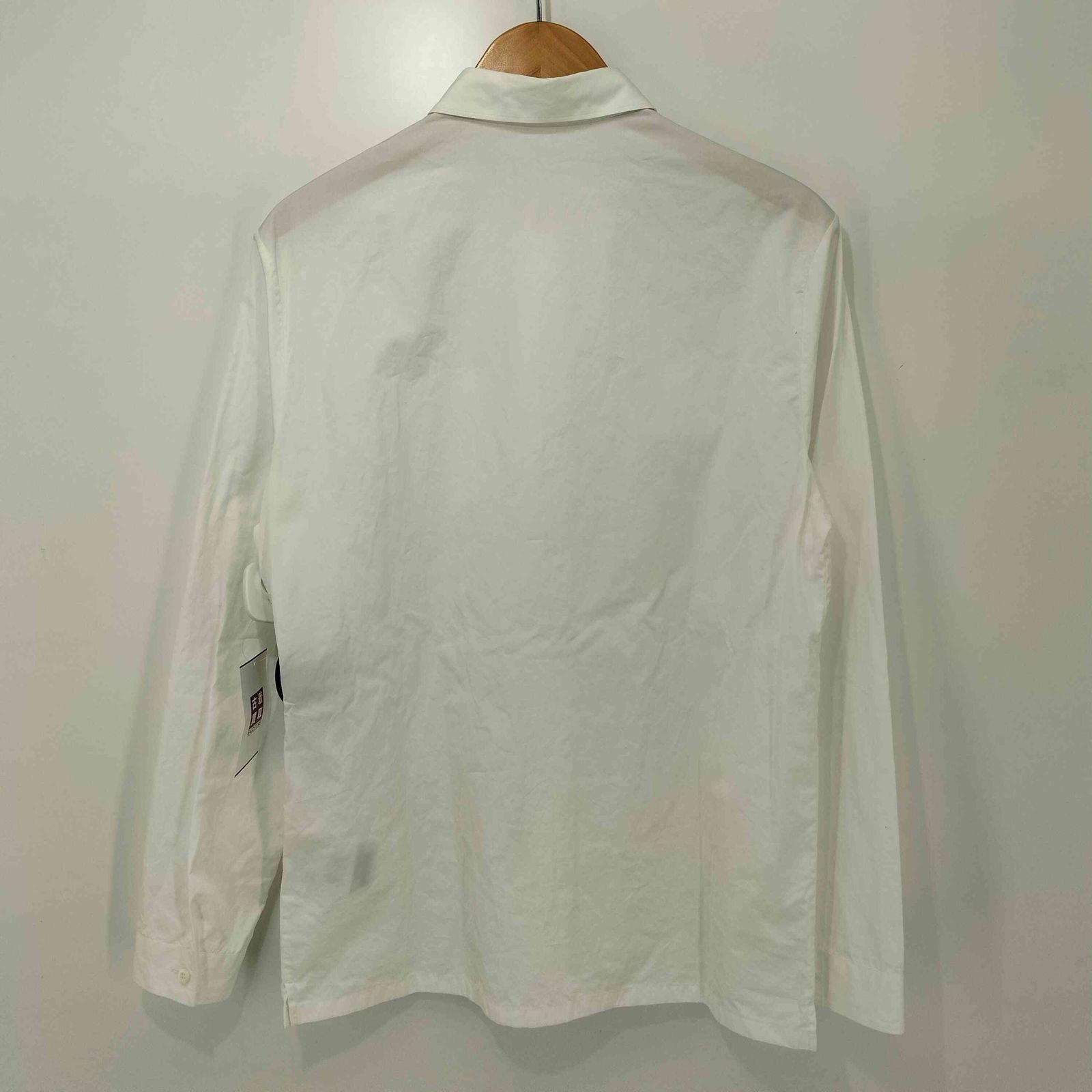 プラダ PRADA トライアングルパッチ シャツ メンズ import：M