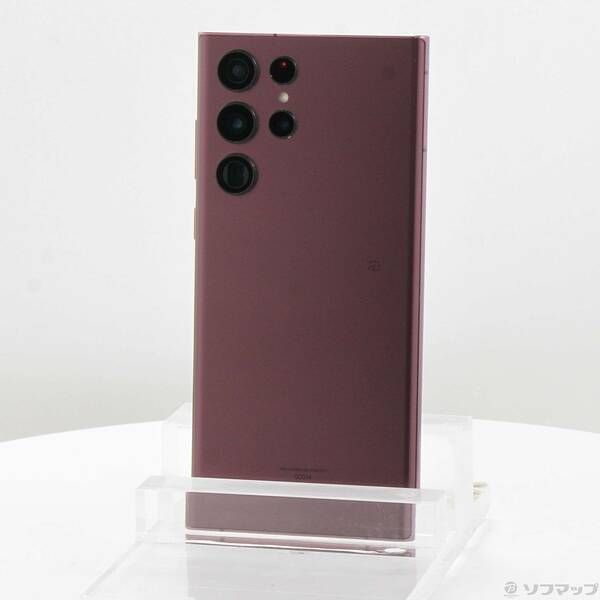 ソフマップ 〔中古品〕 Galaxy S22 Ultra 256GB バーガンディ SCG14 au SIMフリー【262】