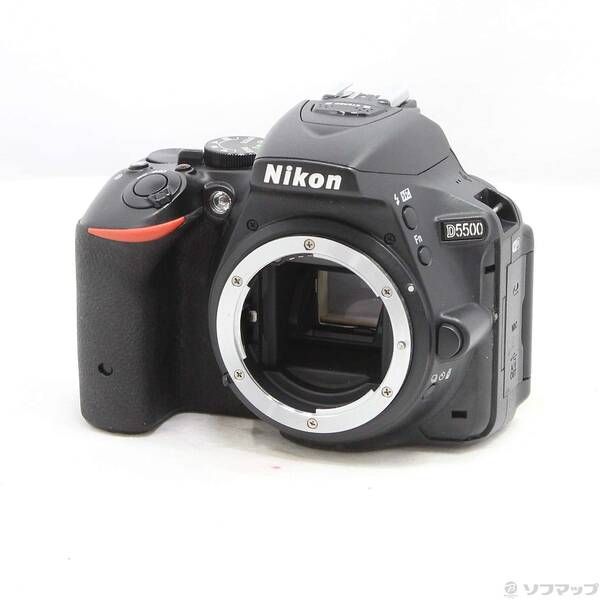 ソフマップ 〔中古品〕 NIKON D5500 ボディ ブラック【348】