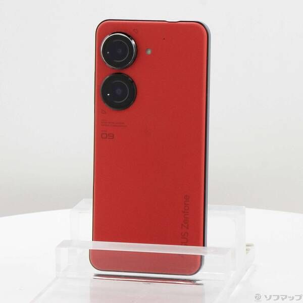 中古 Zenfone 9 128GB サンセットレッド SIMフリー - メルカリ