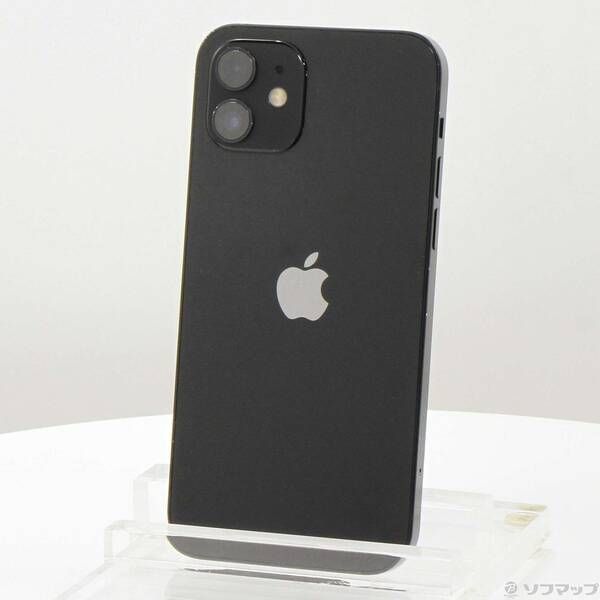 ソフマップ 〔中古品〕 iPhone12 64GB ブラック MGHN3J／A SIMフリー【352】