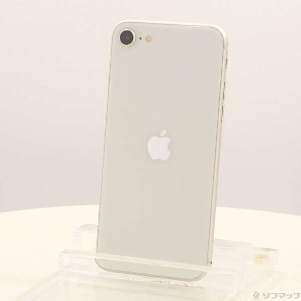 ソフマップ 〔中古品〕 iPhone SE 第3世代 64GB スターライト MMYD3J／A SIMフリー【348】